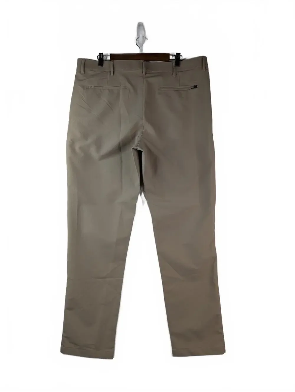 Banana Republic Khaki Beige Athletic Slim Performance Pants 38x32